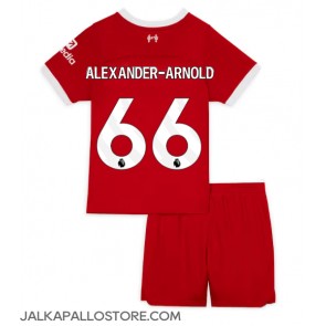 Liverpool Alexander-Arnold #66 Kotipaita Lapsille 2023-24 Lyhythihainen (+ shortsit)